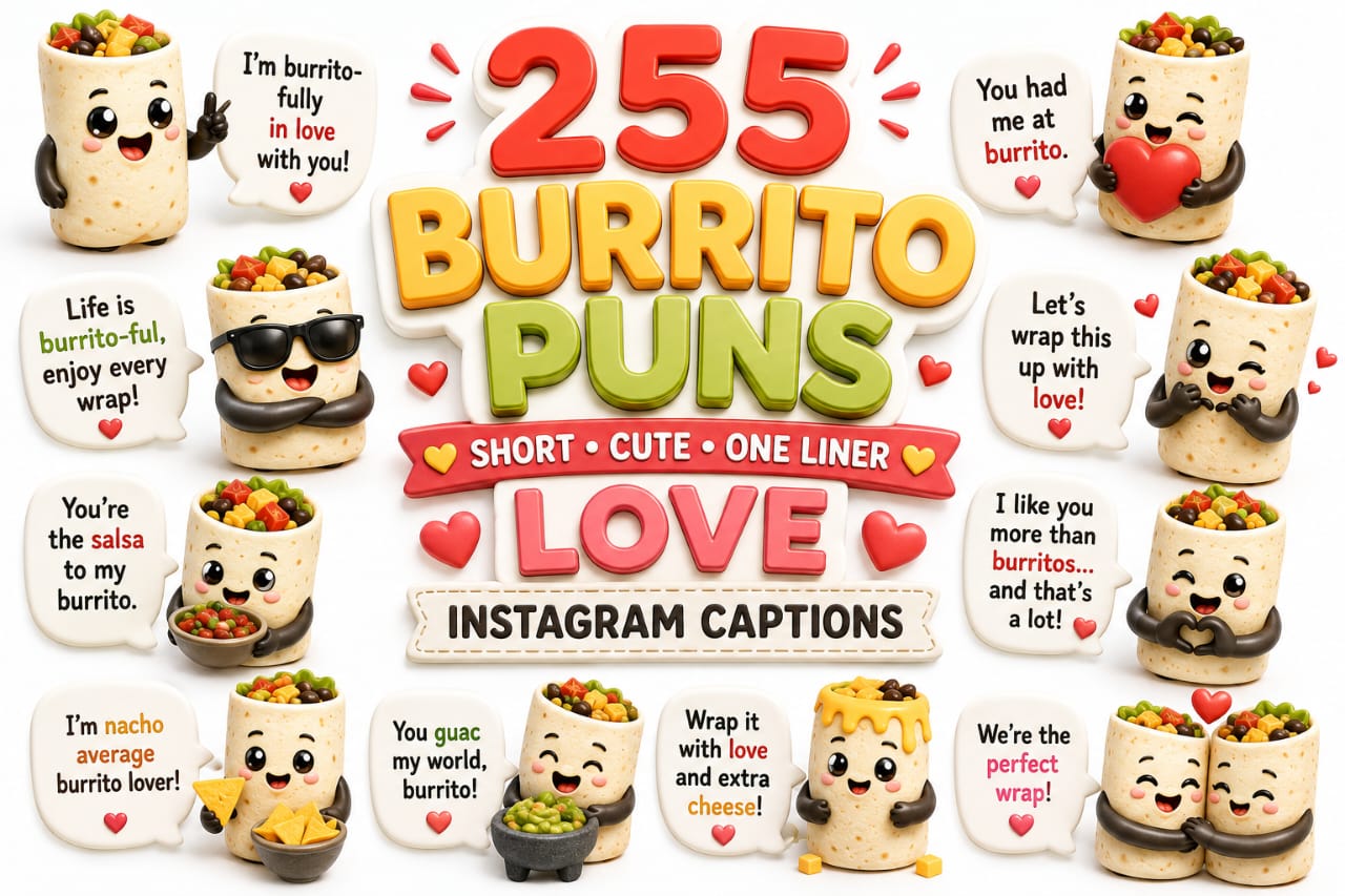 255 Burrito Puns