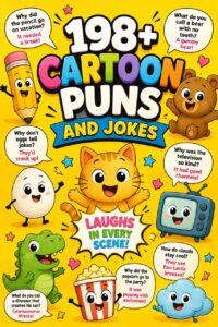 198+ Cartoon Puns and Jokes