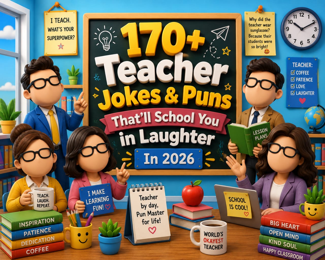 Teacher Jokes & Puns