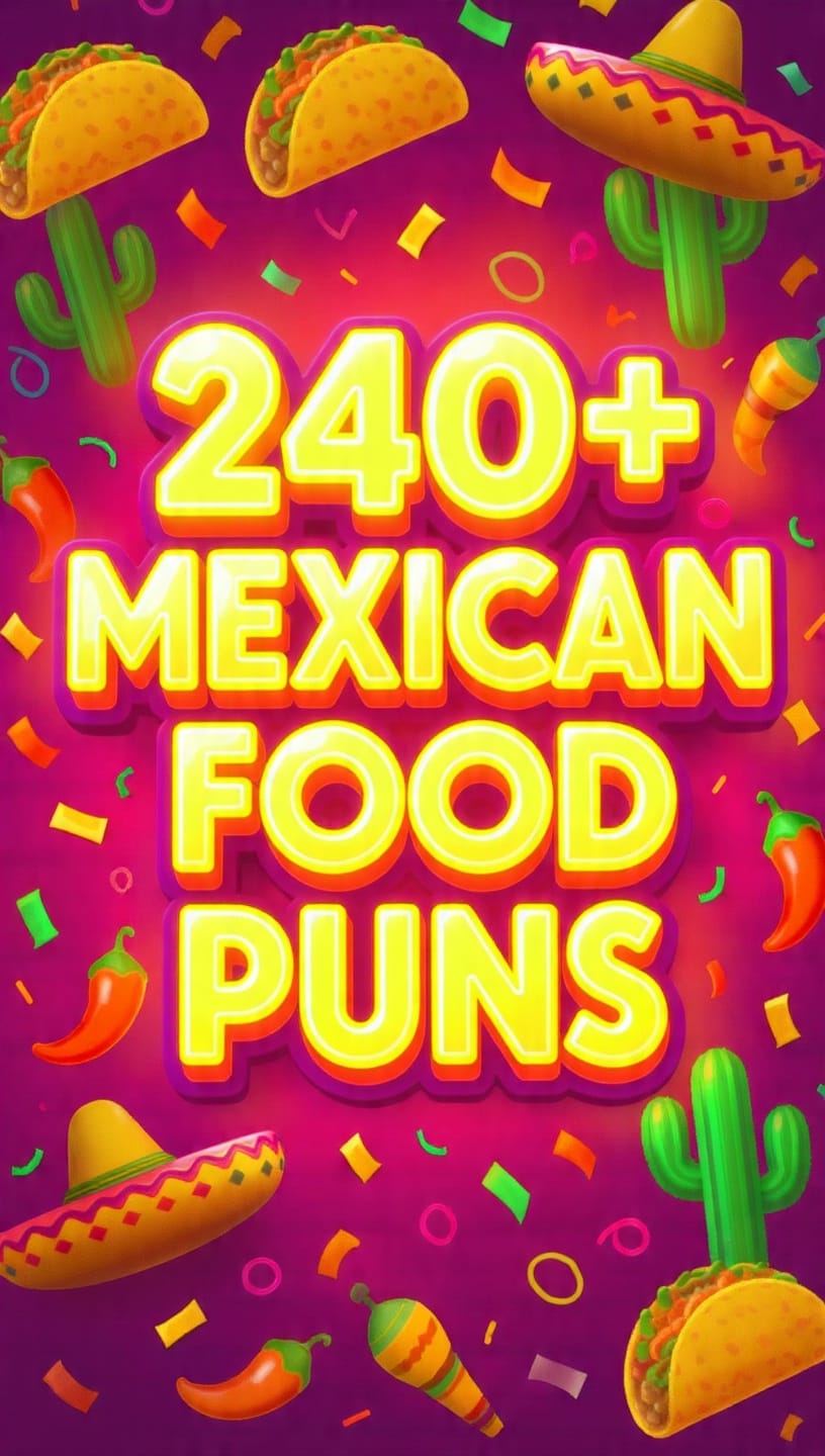 🌯 Mexican Food Puns About Enchiladas