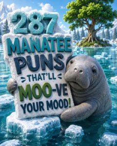 287 Manatee Puns That'll Moo-ve