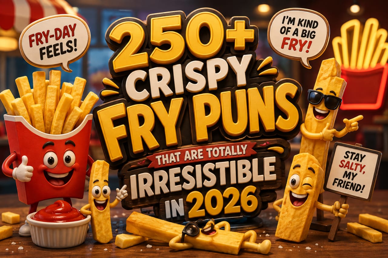 250+ Crispy Fry Puns That Are Totally Irresistible in 2026