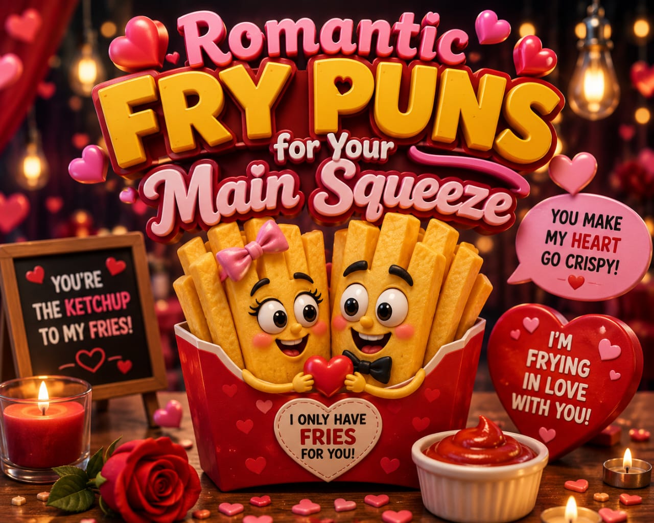 🍟 Romantic Fry Puns for Your Main Squeeze