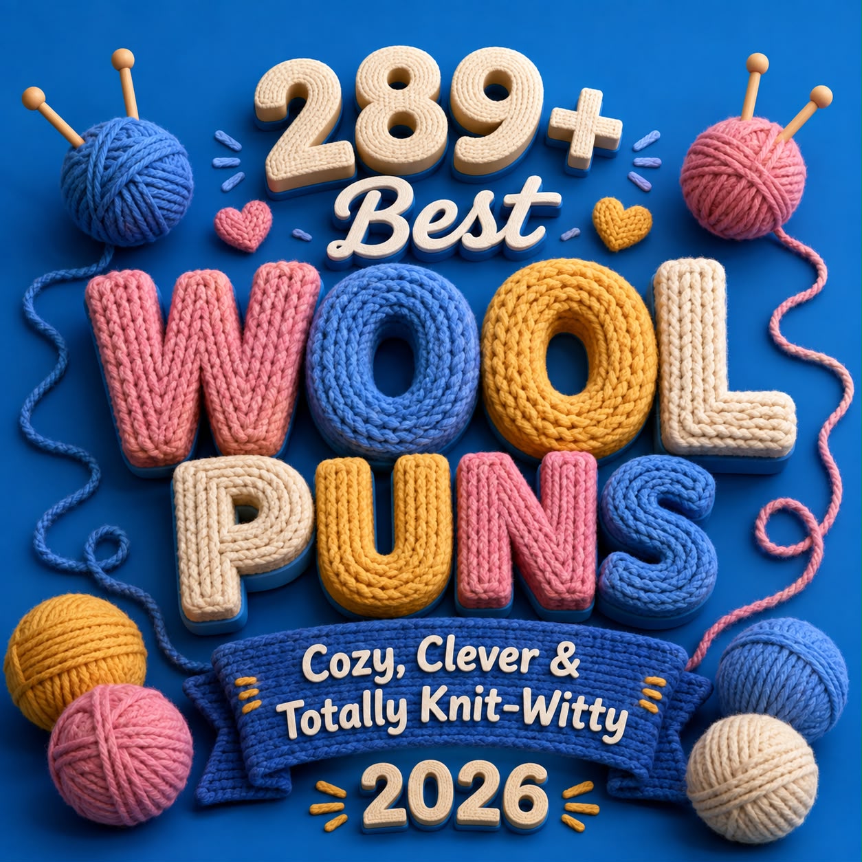 289+ Best Wool Puns Cozy, Clever & Totally Knit-Witty 2026