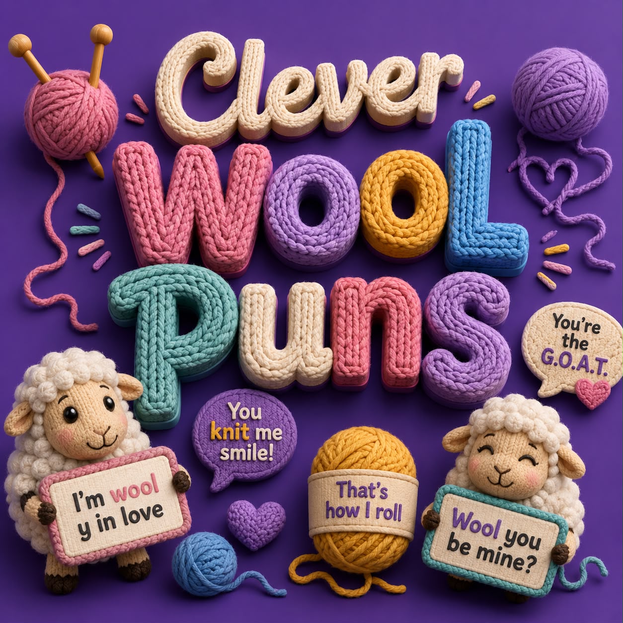 Clever Wool Puns