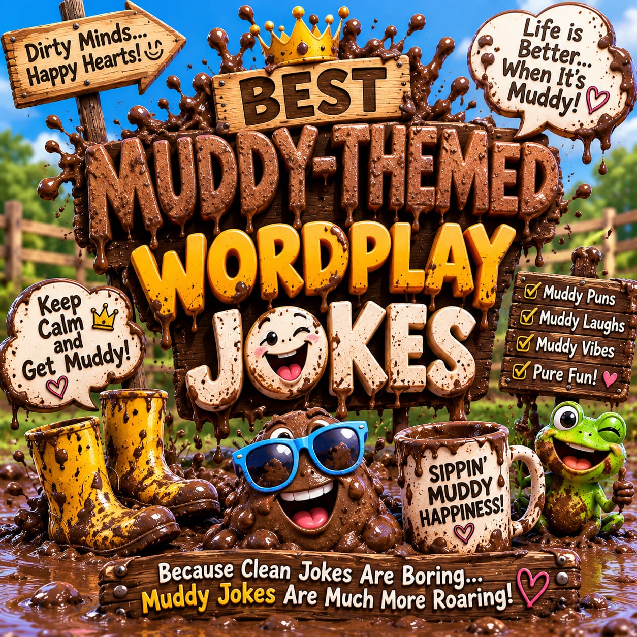 Best Muddy-Themed Wordplay Jokes