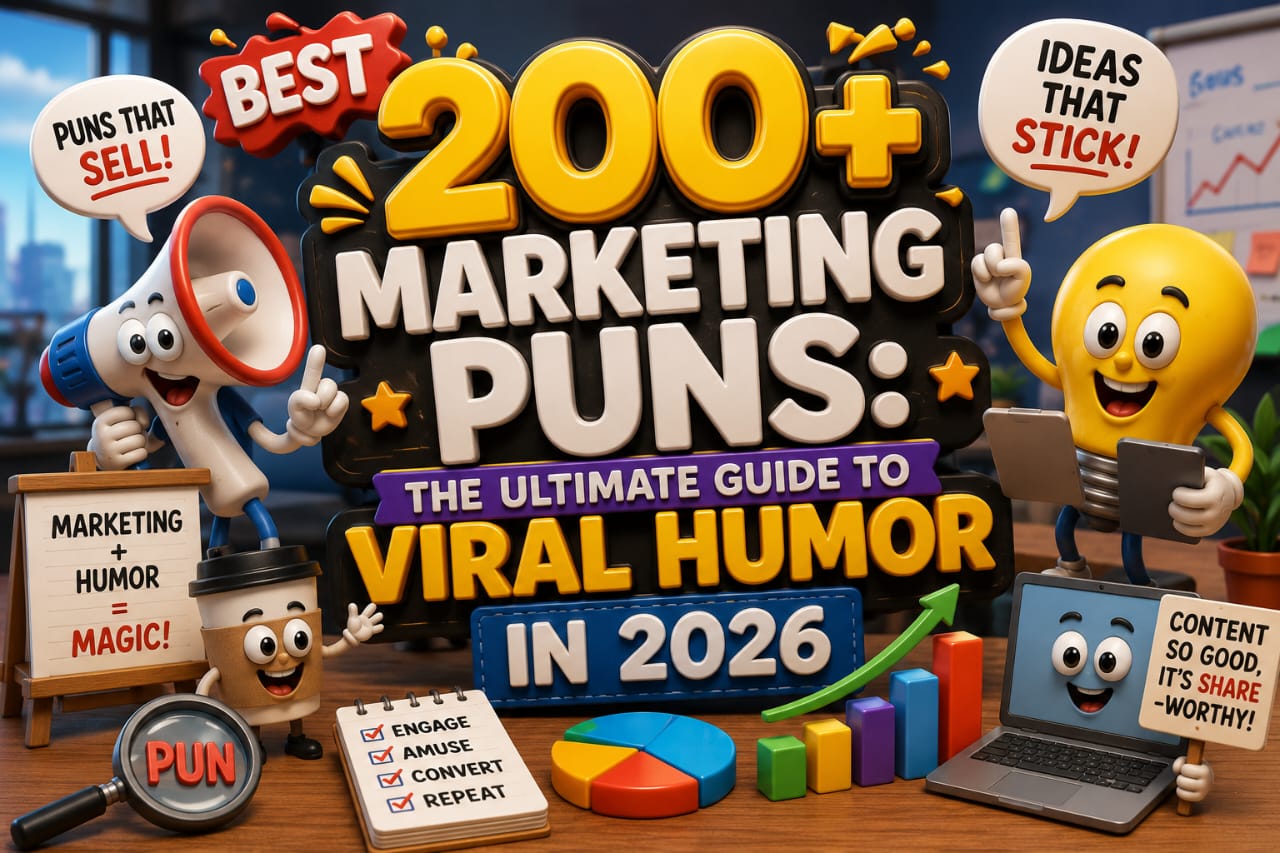 Best 200+ Marketing Puns: The Ultimate Guide to Viral Humor in 2026
