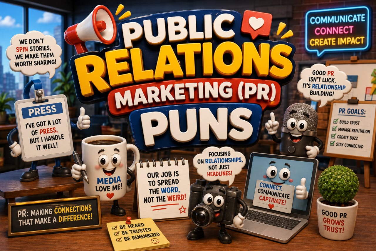📢 Public Relations (PR) Puns