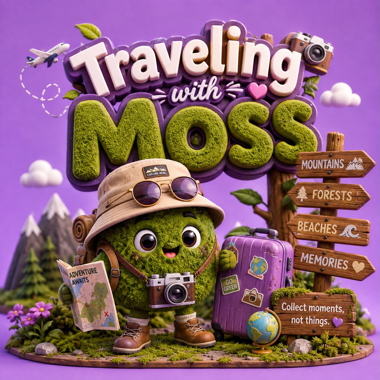 Traveling with Moss