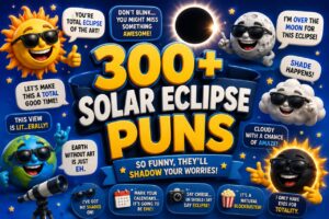 Solar Eclipse Puns