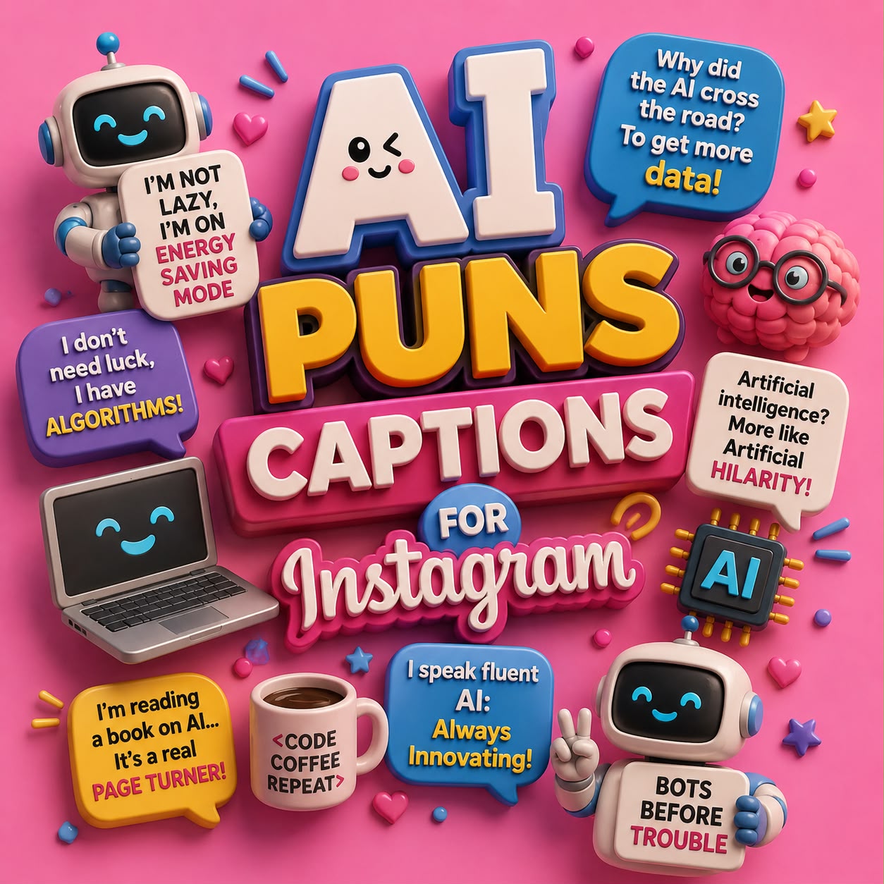 AI Puns Captions for Instagram