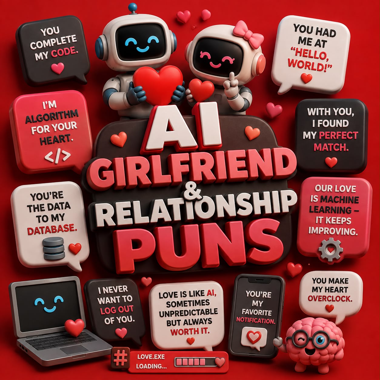 AI Girlfriend and Relationship Puns