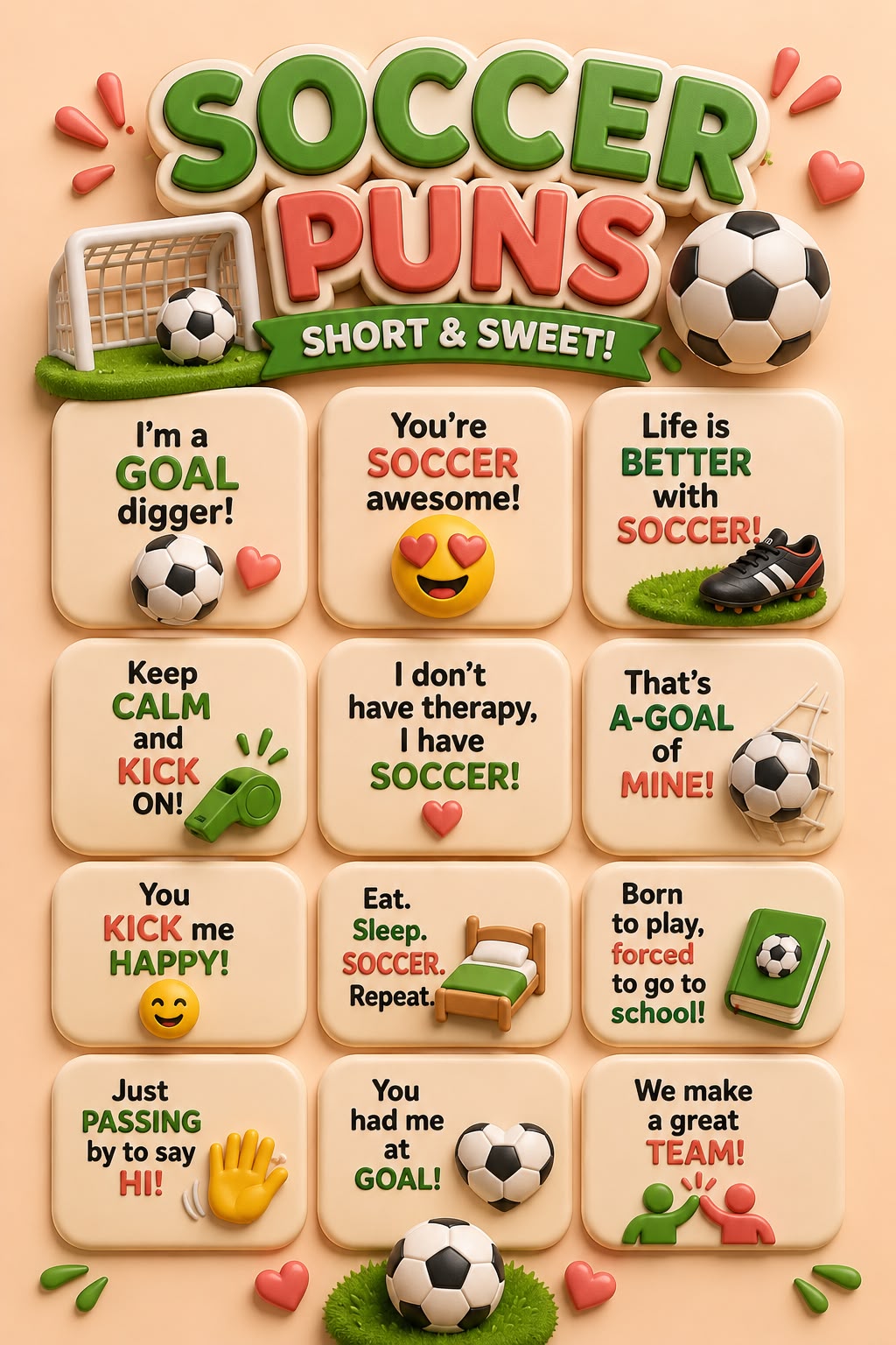 Soccer Puns Short