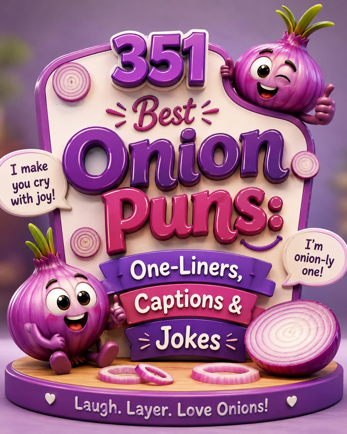 351 Best Onion Puns: One-Liners, Captions & Jokes