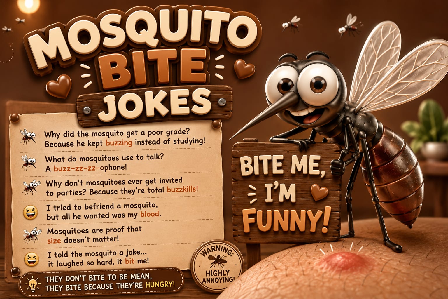 Mosquito Bite Jokes