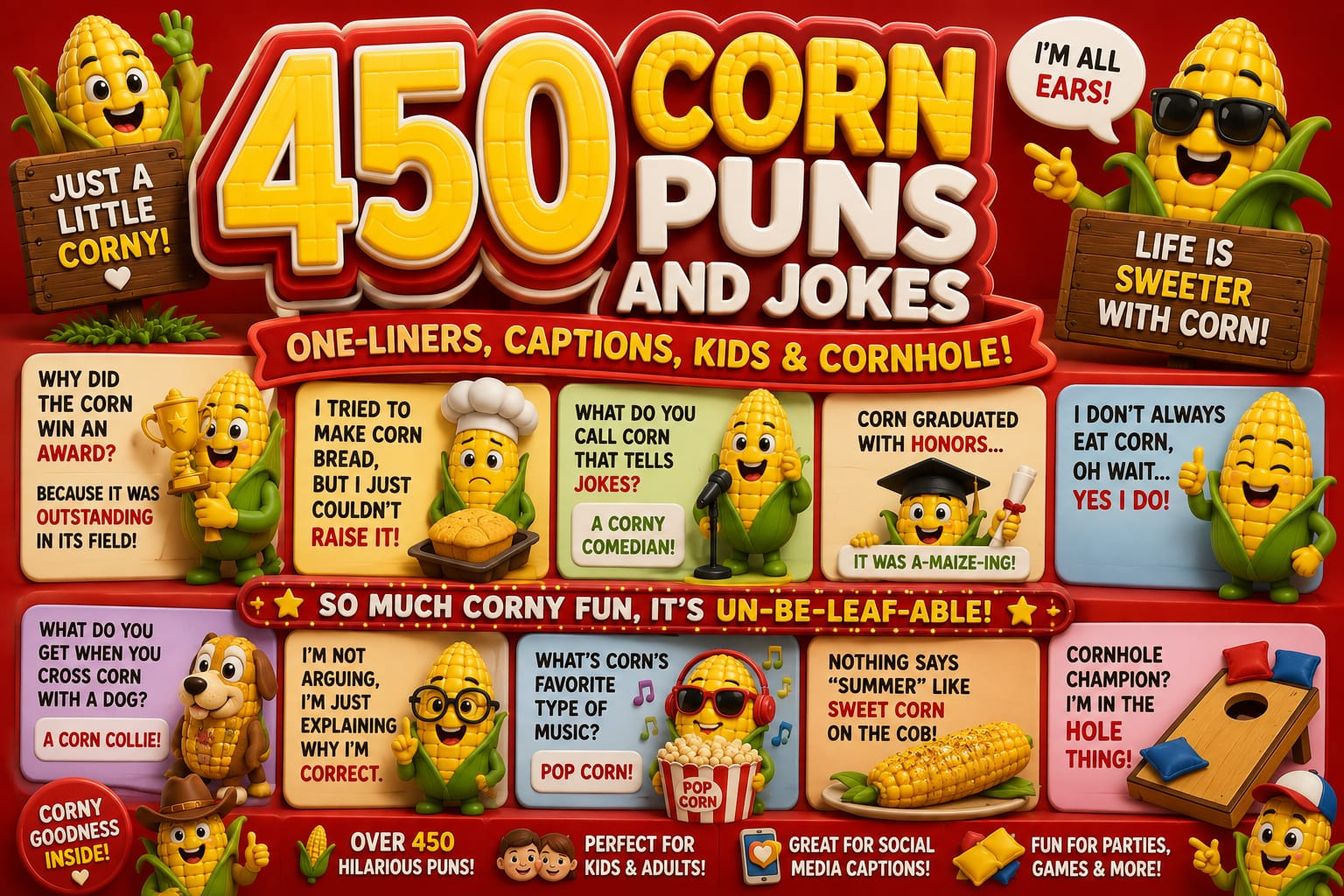 Corn Puns and Jokes