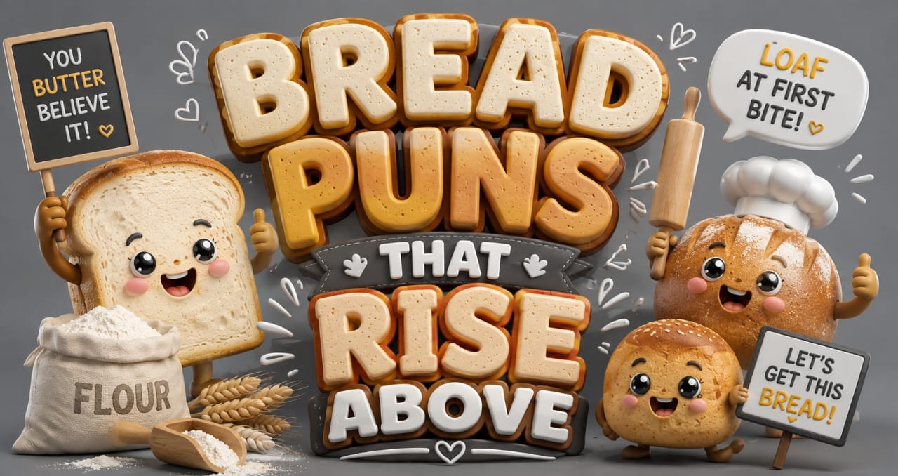 Bread Puns That Rise Above