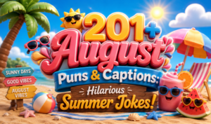 august puns
