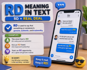 RD Meaning in Text
