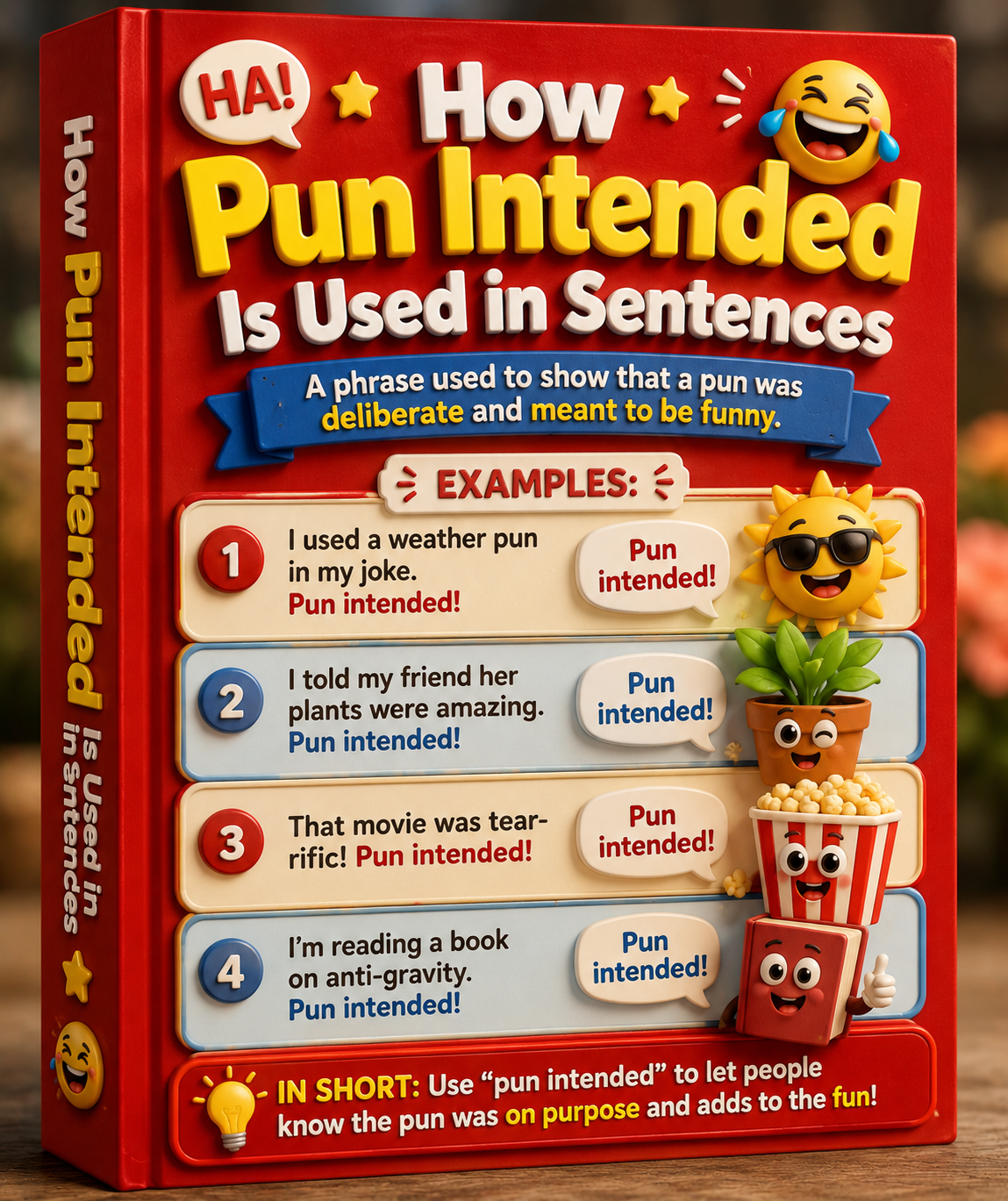 How Pun Intended Is Used in Sentences