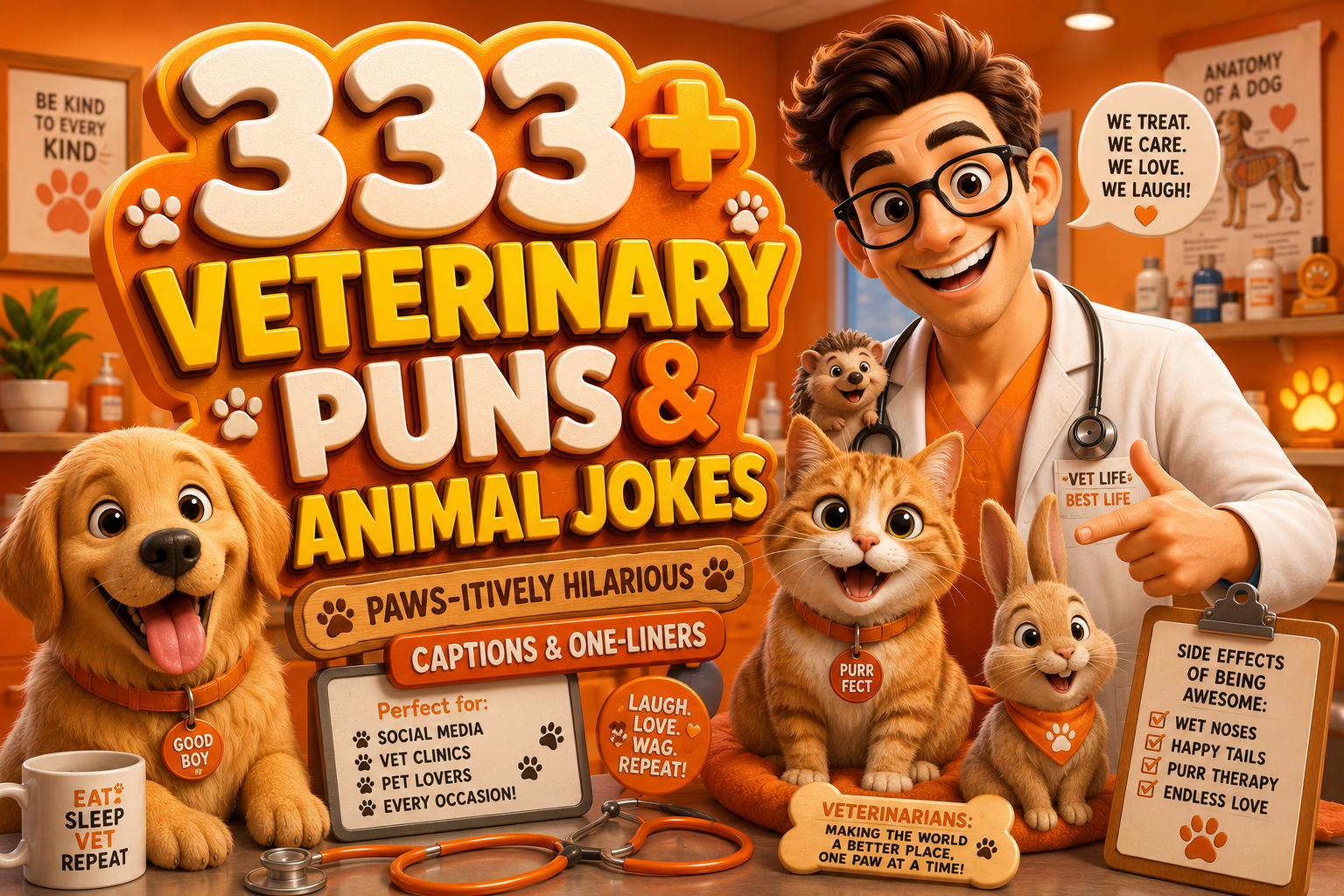 Veterinary Puns & Animal Jokes