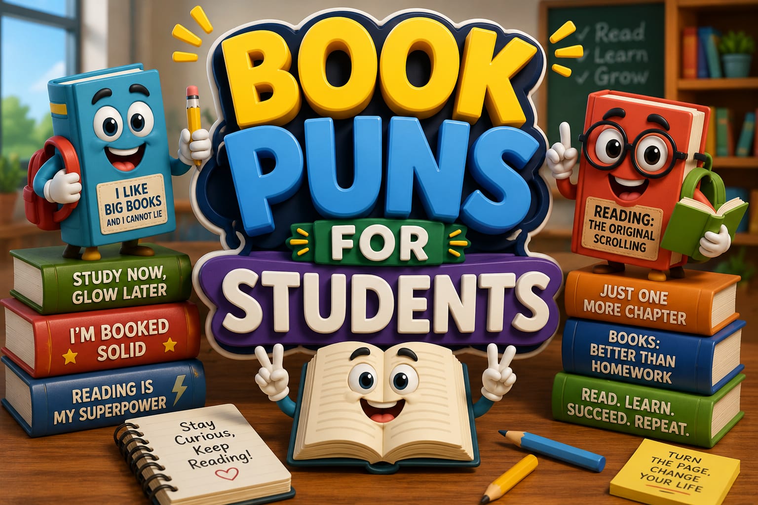 Book Puns for Students